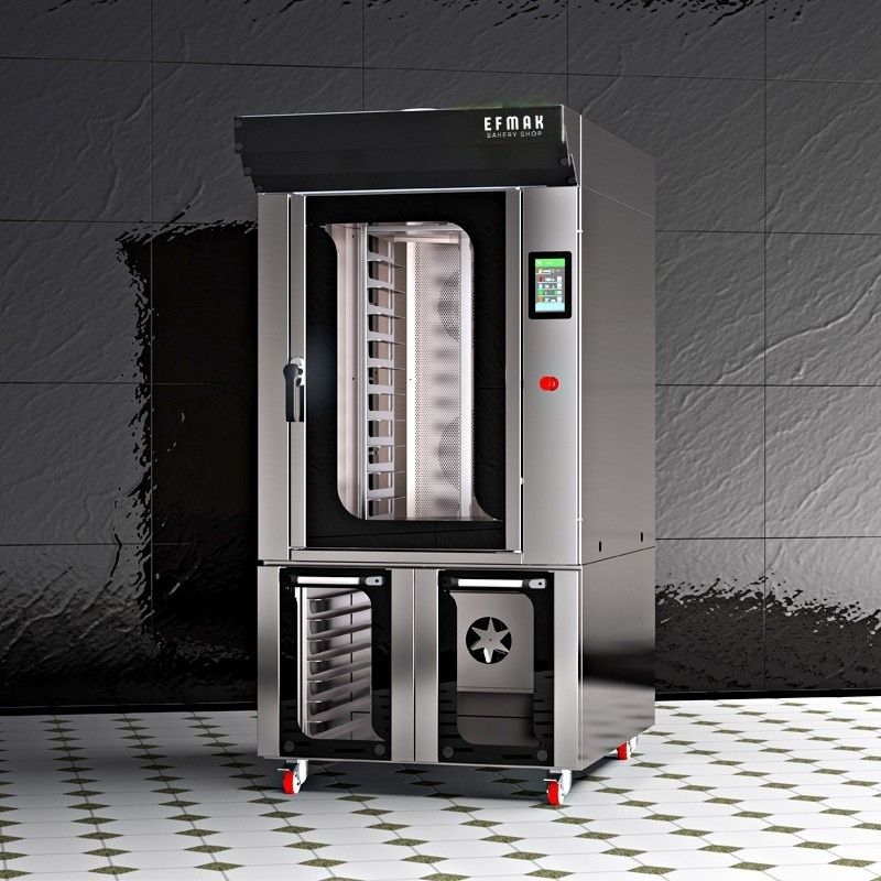 10 Tepsili Dönerli Konveksiyonlu Fırın (Gazlı)